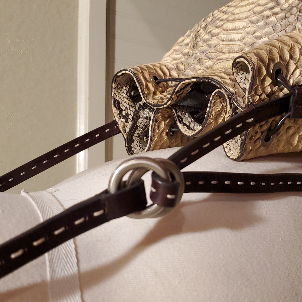 Michael Kors Collection Python Bucket Bag - image 6